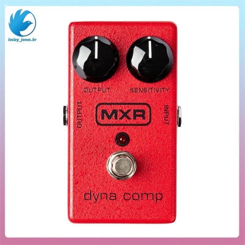 [lesley_jones.br] Para Efeitos M102 EQ Pedal De L Dyna Guitarra Elétrica Efeito Stompbox De Compressão Dinâmica