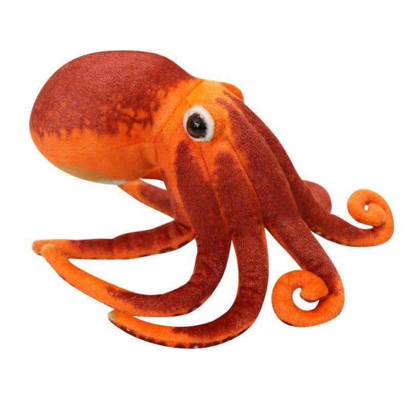 Super macio toque bonito simulação polvo brinquedo de pelúcia feio bonito grande polvo boneca de pelúcia engraçado polvo