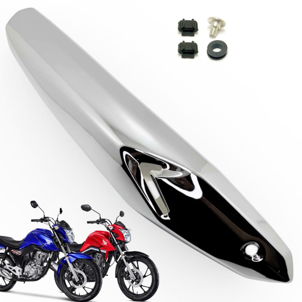 Protetor De Escape Start 160 CG Titan Fan Cargo 160 2016 a 2024 Mais Kit Montagem