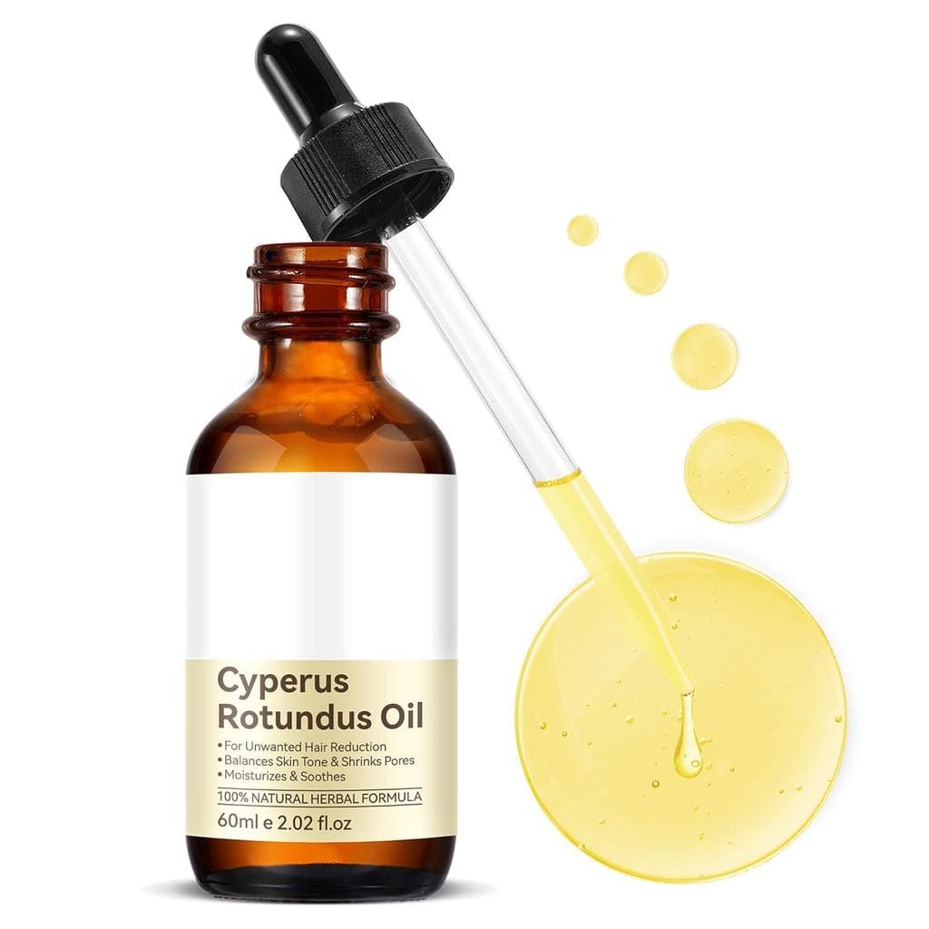 Óleo de Cyperus Rotundus, Natural para Remoção de Pelos, Reduzindo o Crescimento de Pelos Corporais, Óleo de Cyperus Hid