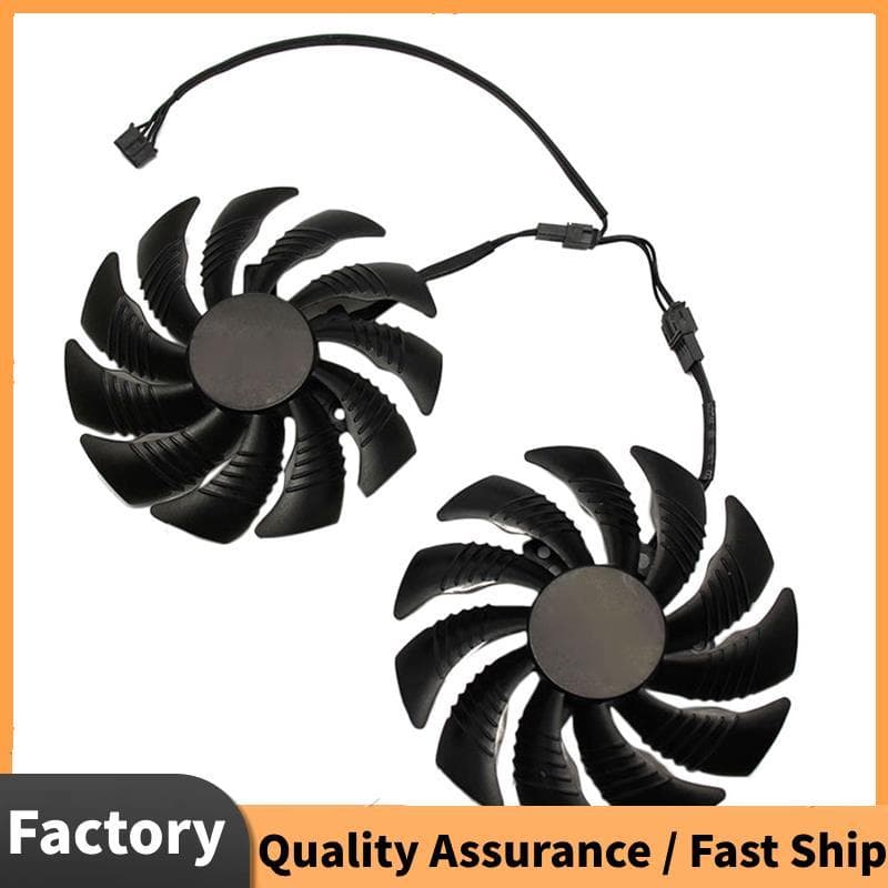 Ventilador De Placa Gráfica GPU Cooler De 88 Mm Para REDEON AORUS RX580/570 GV-RX570 RX580AORUS (2 Peças)