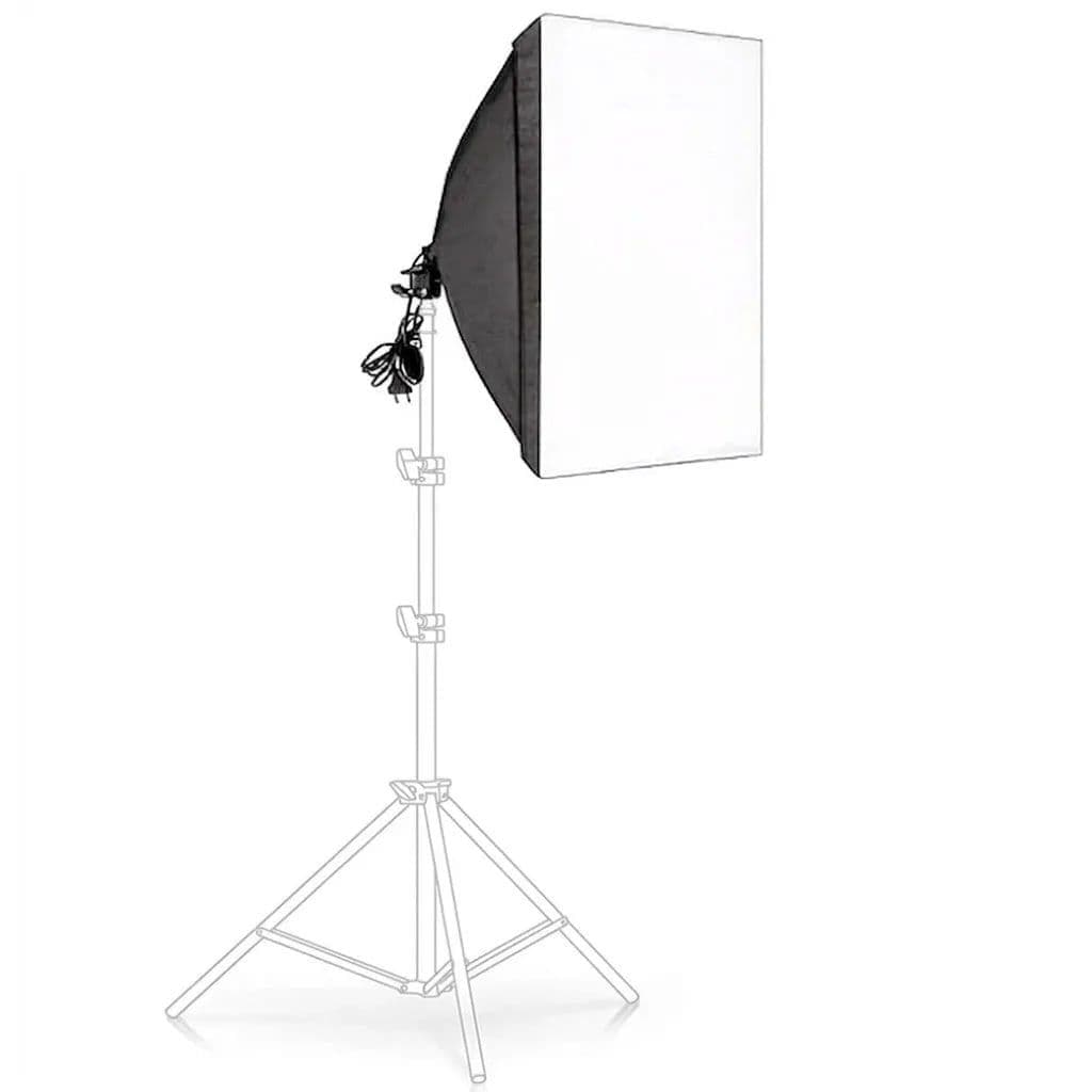 Softbox para Fotografia, Luz continua profissional, 50x70