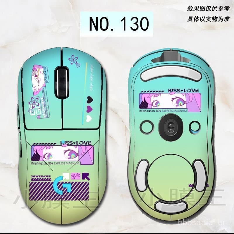 O novo produto é adequado para o mouse adesivo Logitech GPW "Shit King", versão "King Kong", Barbie Eagle Eye, Zhuque Pa