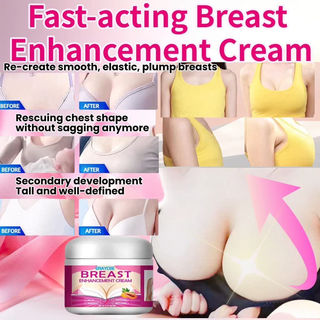 Creme para Aumento de Mama GNYL, Creme para Mama, Produto para Aumento Rápido de Mama, Firmador e Lifting de Mama, Aumen