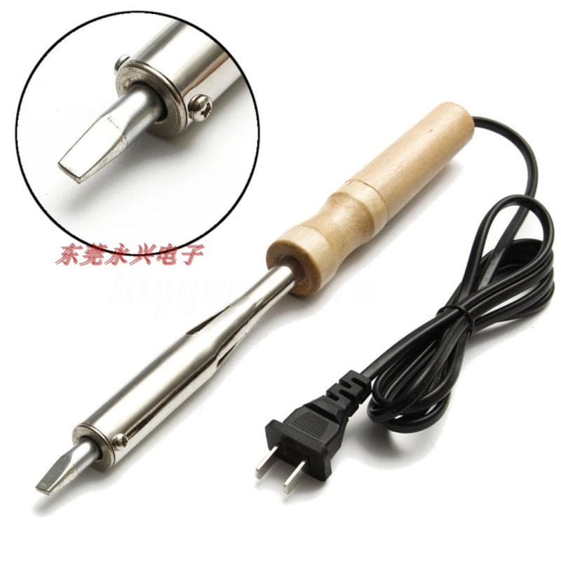 Ferro de solda elétrico Taiwan Tensão 110V 80W100W150W Ponta plana Ferro de solda elétrico Ponta plana Ferro de solda el