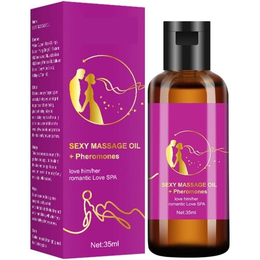 Óleo de Massagem para Casais, Óleo de Massagem Sexual com Feromônios, Óleo de Spa Romântico para Amantes, Óleo de Massag