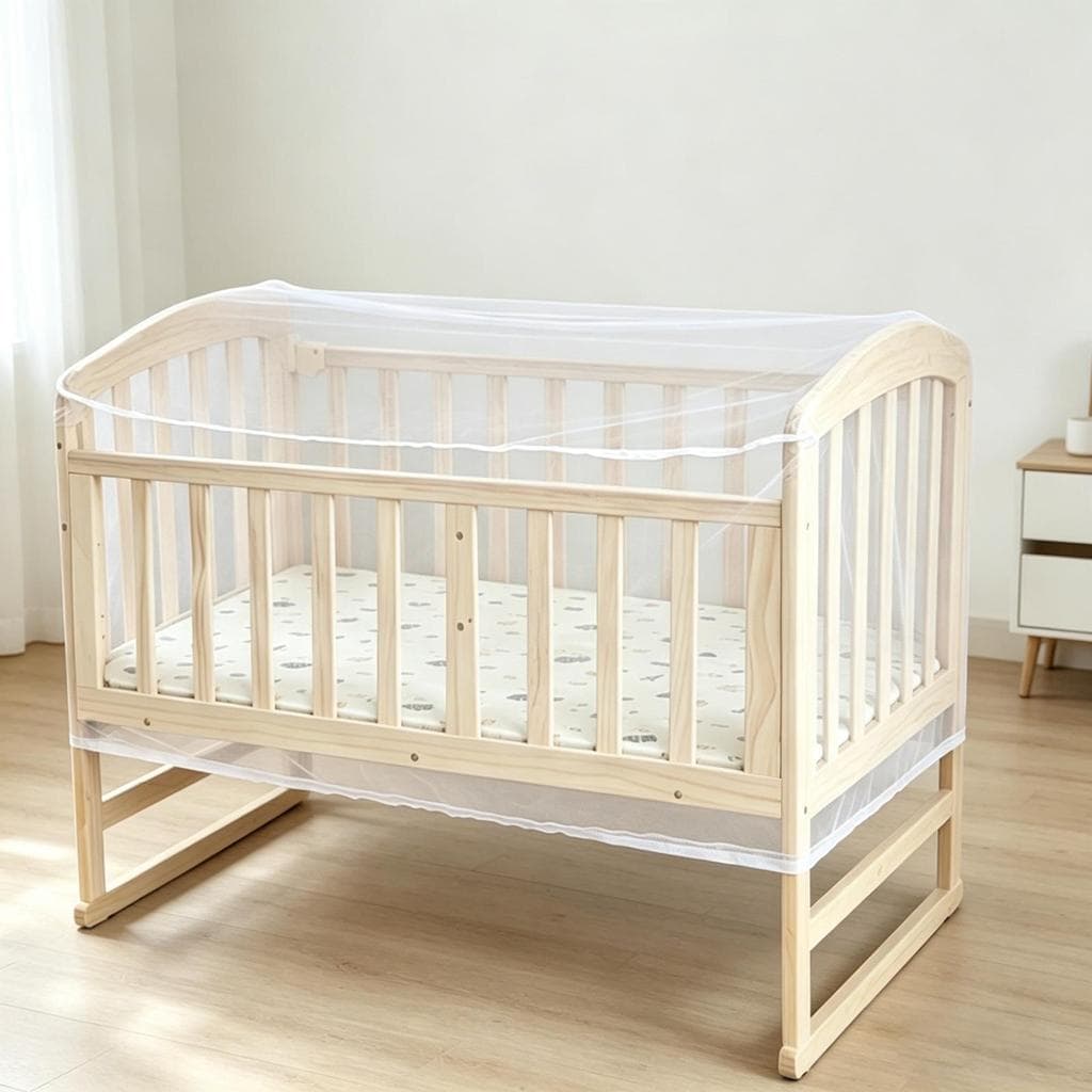 [predolo21x] Rede De Malha Para Berço , Barraca De Cama Dobrável Respirável , Tamanho Universal , Mosquiteira De Bebê ,
