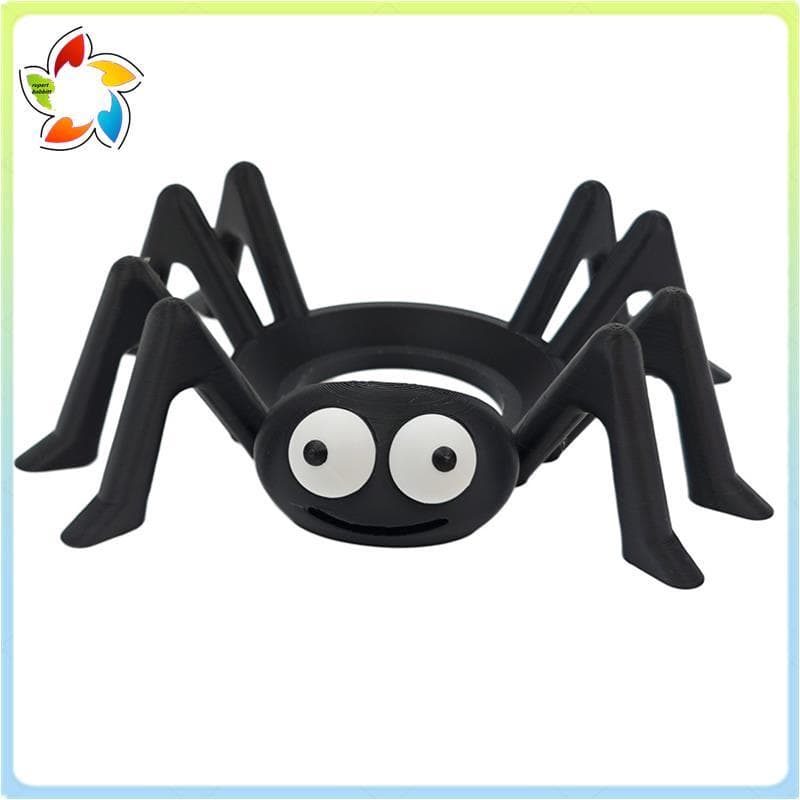 Suporte De Alto-Falante Aranha De Olhos Grandes Impresso Em 3D Para Ponto 4a/5a Geração , Decoração De Mesa Legal , Pres