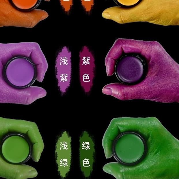 2026 novo estilo de maquiagem a óleo pintura corporal rosto palhaço maquiagem Peking drama drama palco maquiagem Hallowe
