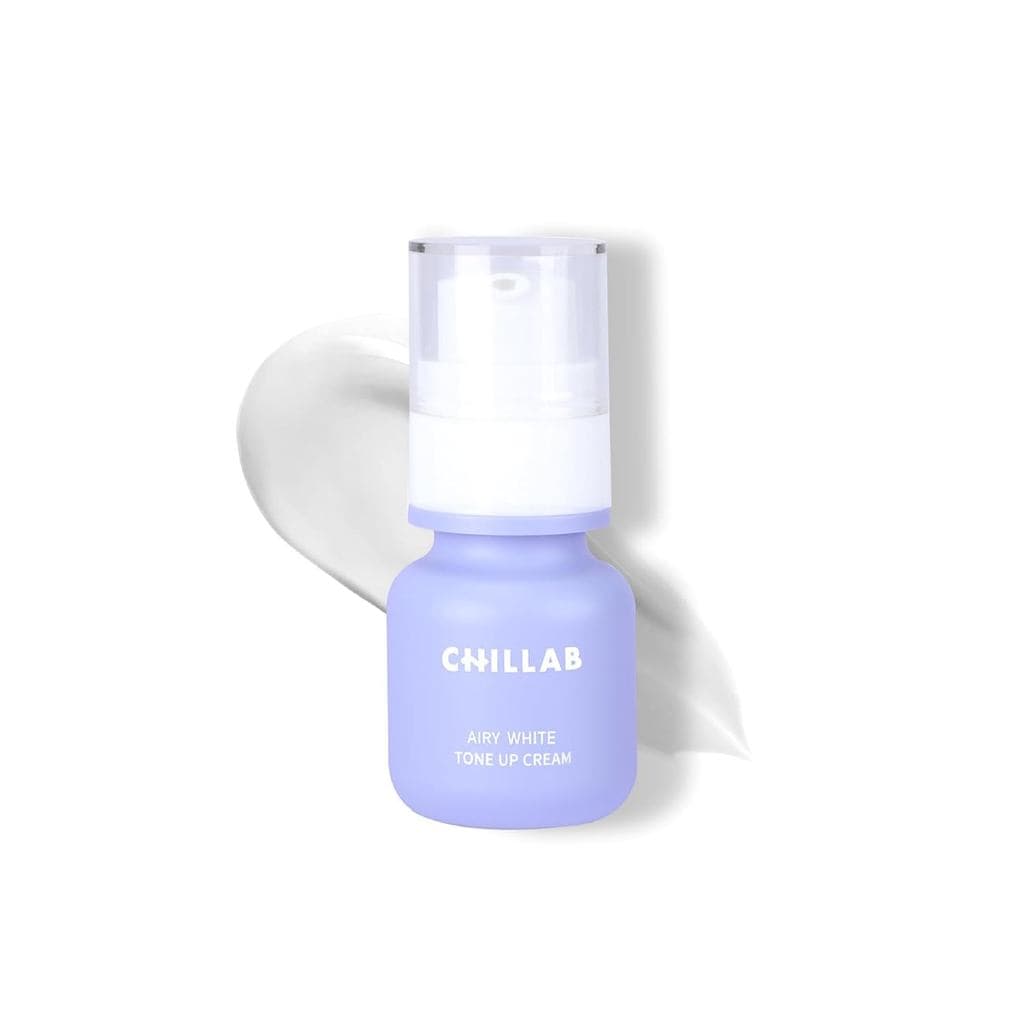 Creme Clareador Chillab Airy White 1.06oz, Uniformiza e Suaviza o Tom da Pele Instantaneamente |   Funciona como Primer