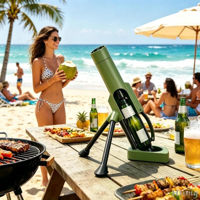 [Htong] Abridor De Garrafas De Cerveja Para Bebidas , Ferramenta Prática De Abertura Bar Portátil , Latas De Tampa Event