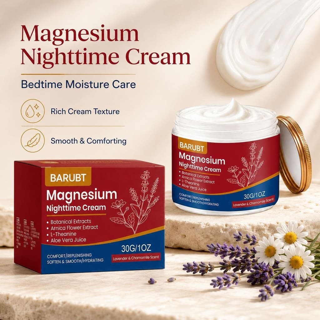 [Estoque pronto] Creme para cuidados com o sono Cuidados suaves Noite Confortável Sono Casa Conveniente Refrescante Crem