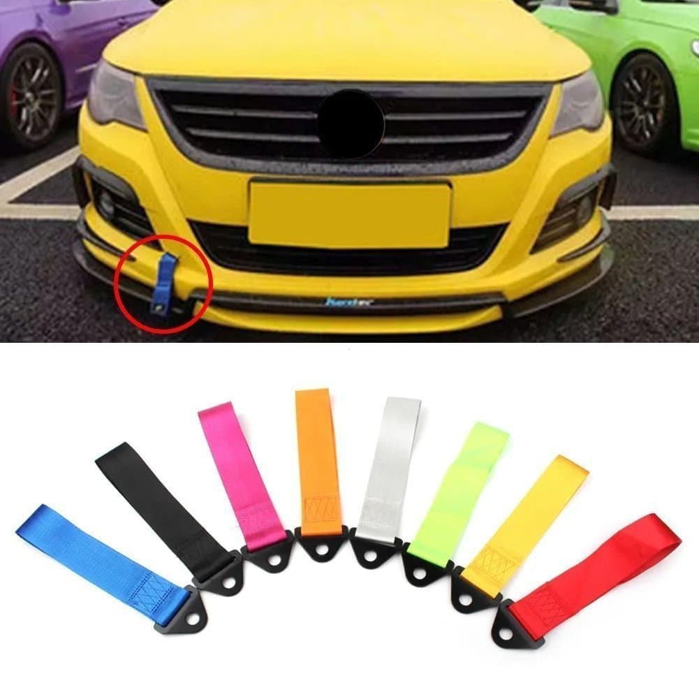 1 Pçs Universal Reboque De Carro Corda Cinto De Modificação Do De Corrida Tendência Personalizada Tração Multi Salada Pá