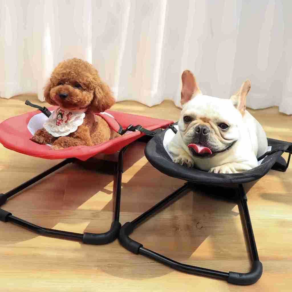 Cama Balanço Preto para Pets em Tela – Para Cachorros e Gatos de Pequeno e Médio Porte