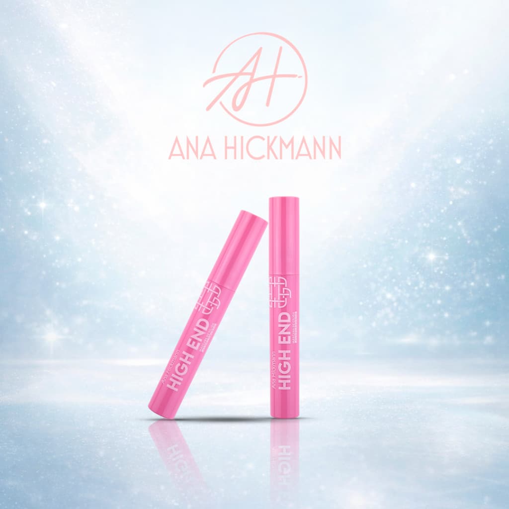 Mascara de Cilios Rimel High End Alongamento Longa Durabilidade Ana Hickmann