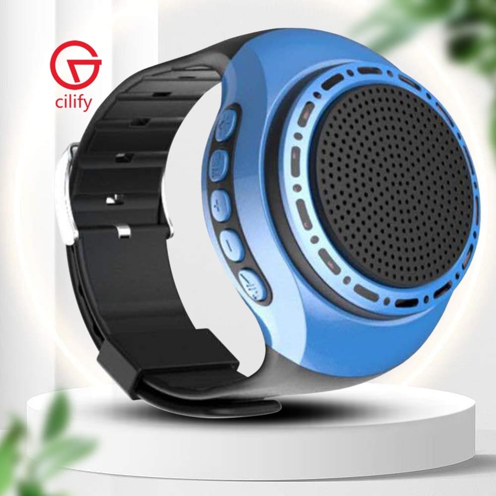 Música Esportiva Portátil Rádio FM Útil 500mAh Áudio De Bicicleta Compatível Com Bluetooth