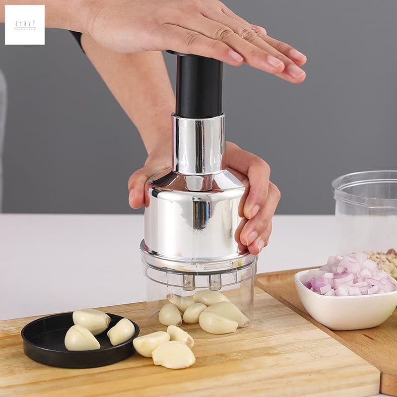 Prensa De Alho Em Aço Inoxidável 304-Triturador Manual Para Cortar Cebola , Ferramenta De Cozinha
