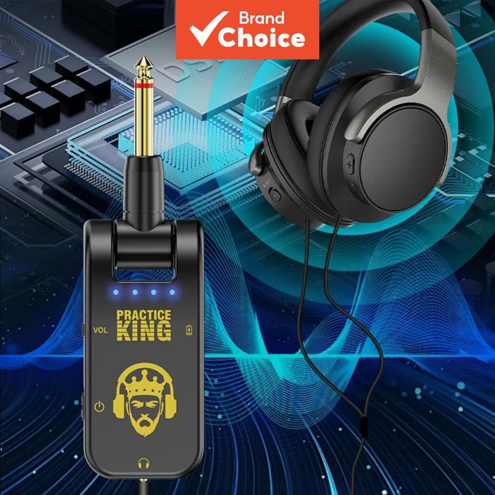 Mini Plug In Guitarra Amplificador De Fone De Ouvido 50 Horas Bateria Receptor Áudio Portátil Engrenagem Música Compatív