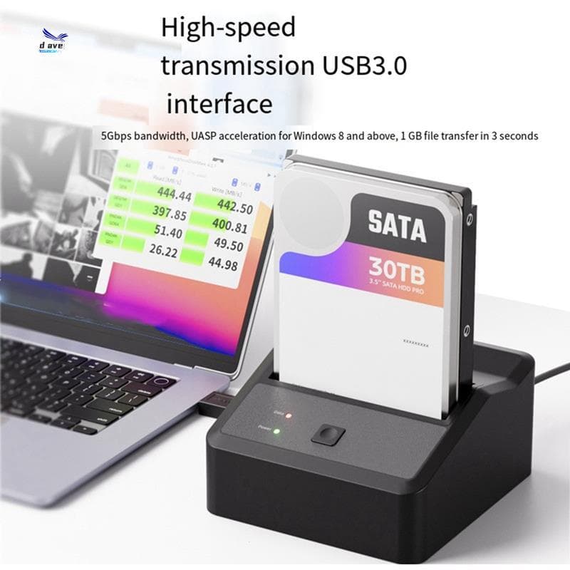 Gabinete De Disco Rígido Externo 2.5 " 3.5 " SATA Para USB 3.0 HDD Case 2.5 3.5 Polegadas SSD Disk Box Plug Ue