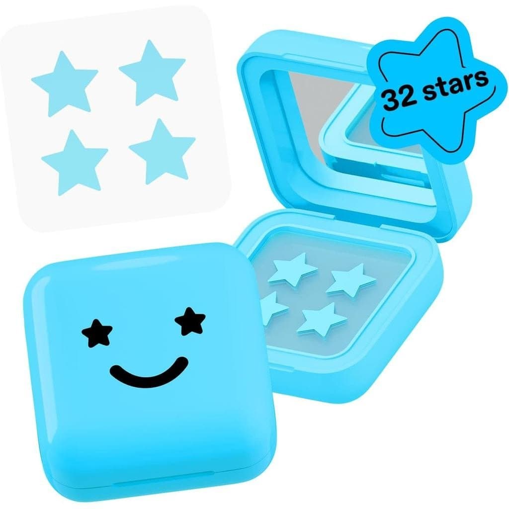Patches de Ácido Salicílico Hydro-Star da Starface + Big Blue Compact, Ajuda a Desobstruir os Poros e Reduzir Manchas, A