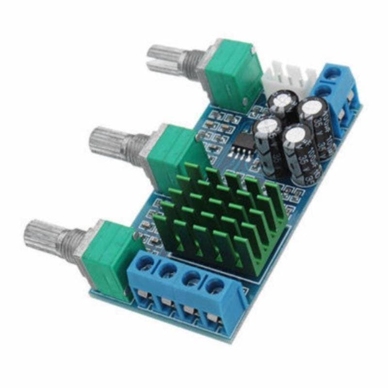 Placa Amplificadora Digital De Canal Duplo Bsbl XH-M567 TPA3116D2 Com Ajuste Alto E Baixo BL
