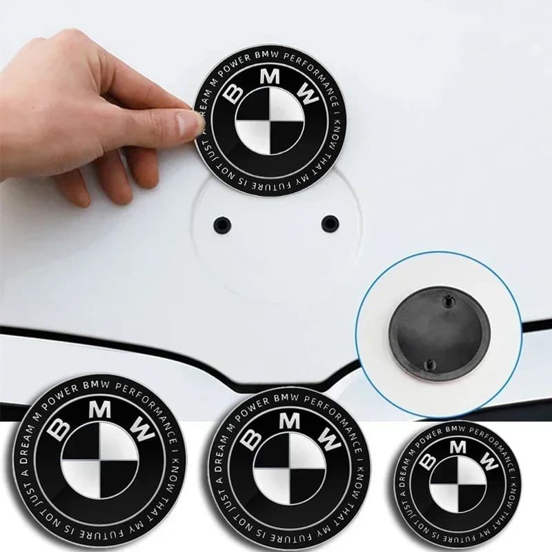 Acessórios Do Carro Emblema Capô Dianteiro Tronco Traseiro Para BMW E46 E90 E60 X1 X3 X5 X7 Z4 E39 F10 F11 F20 F30 F34 F