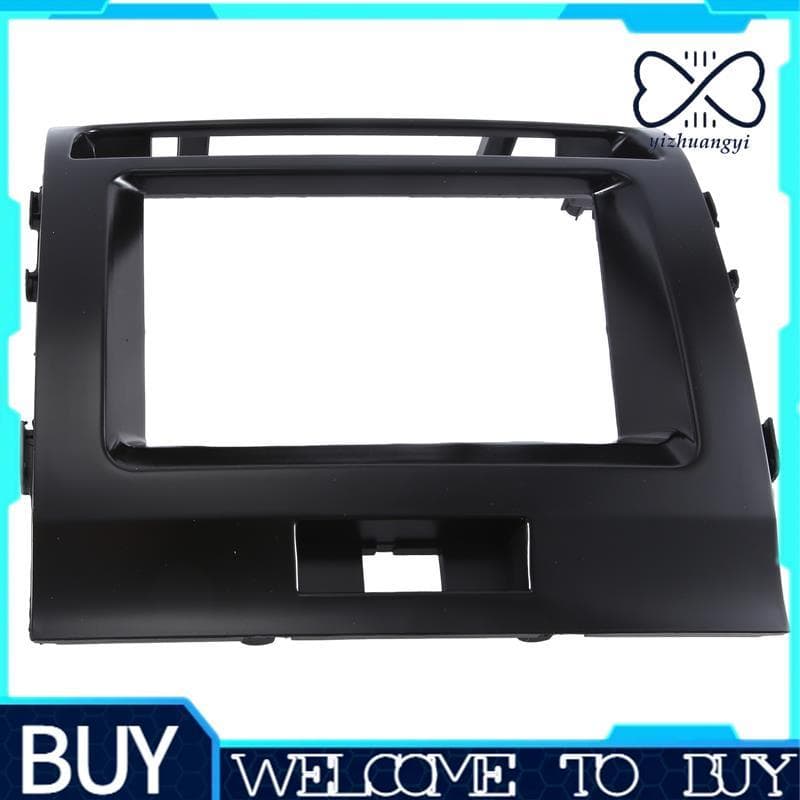 1 Peça Rádio Do Carro Fascia Preto Instalar Adaptador De Placa Facia Para 200 (V8) 2007-2015 Kit De Montagem Painel