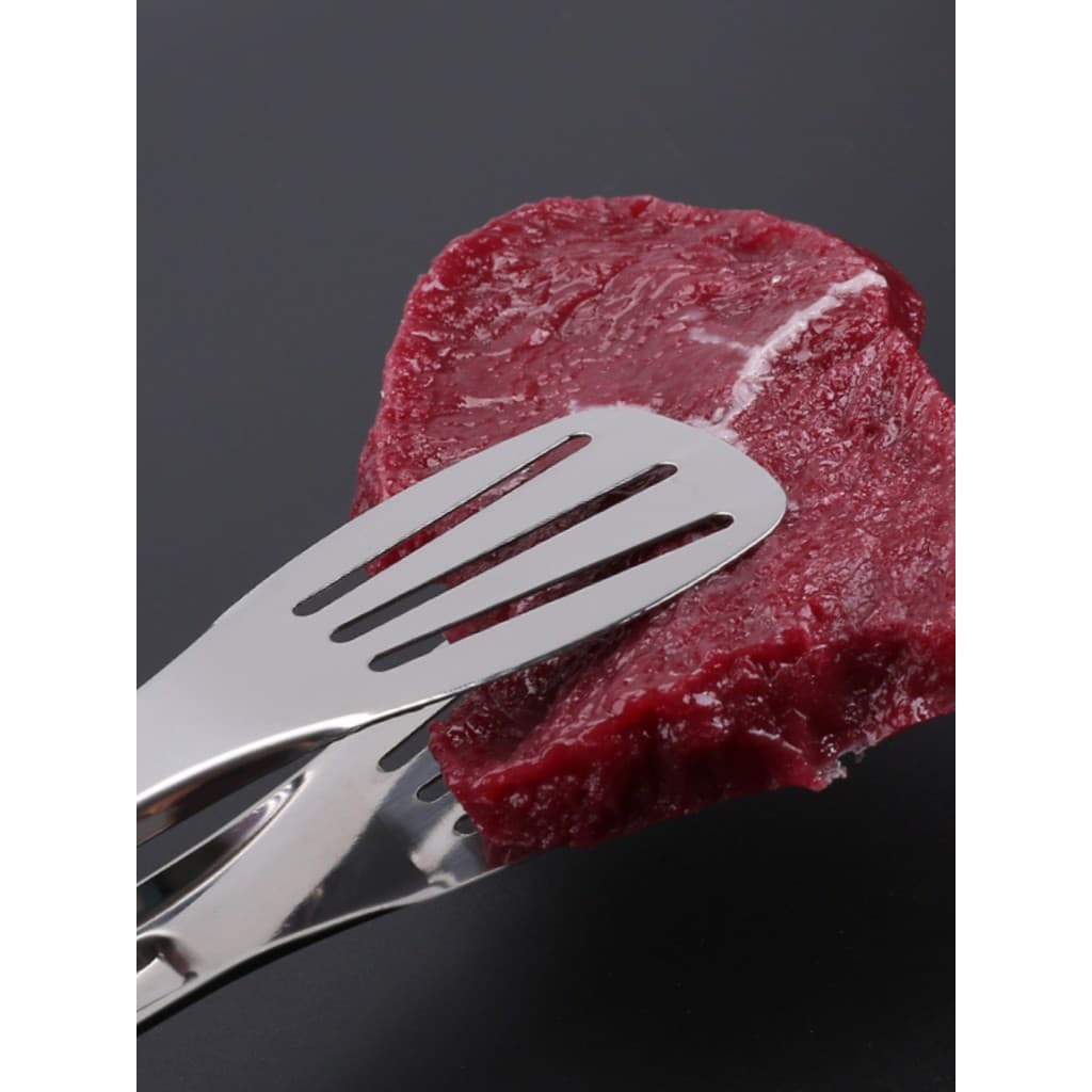 Clipe de aço inoxidável clipe de comida cozinha churrasco churrasco bife frito clipe especial pão cozido no vapor