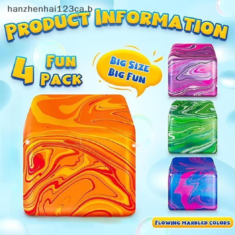 HAN Cubo De Gelo Alívio Do Estresse Brinquedo Espremer 1 Maltose Fidget Para Entretenimento De Mesa De Escritório E Foco