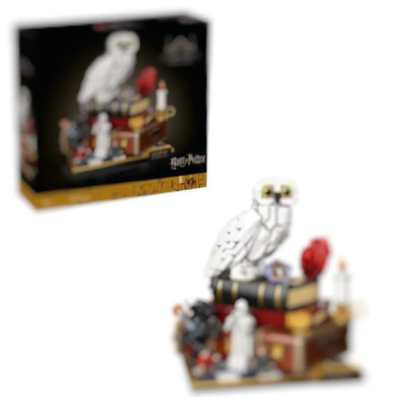 Blocos de construção Harry Potter pedra mágica edição de colecionador 76466 brinquedos montados para crianças meninos me
