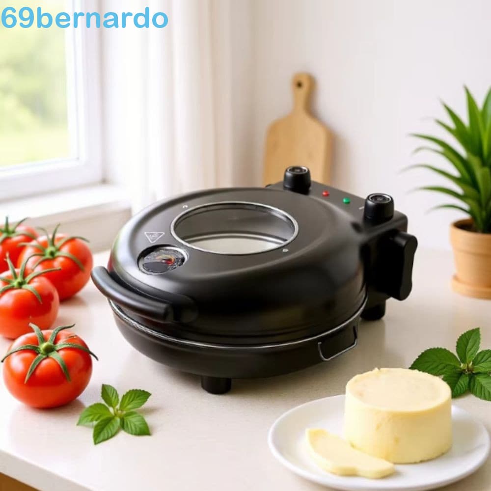 Forno De Pizza BERNARDO , Fabricante Doméstico Dupla Face , Aquecimento Elétrico Plugue Ue Grelha Elétrica Cozinha