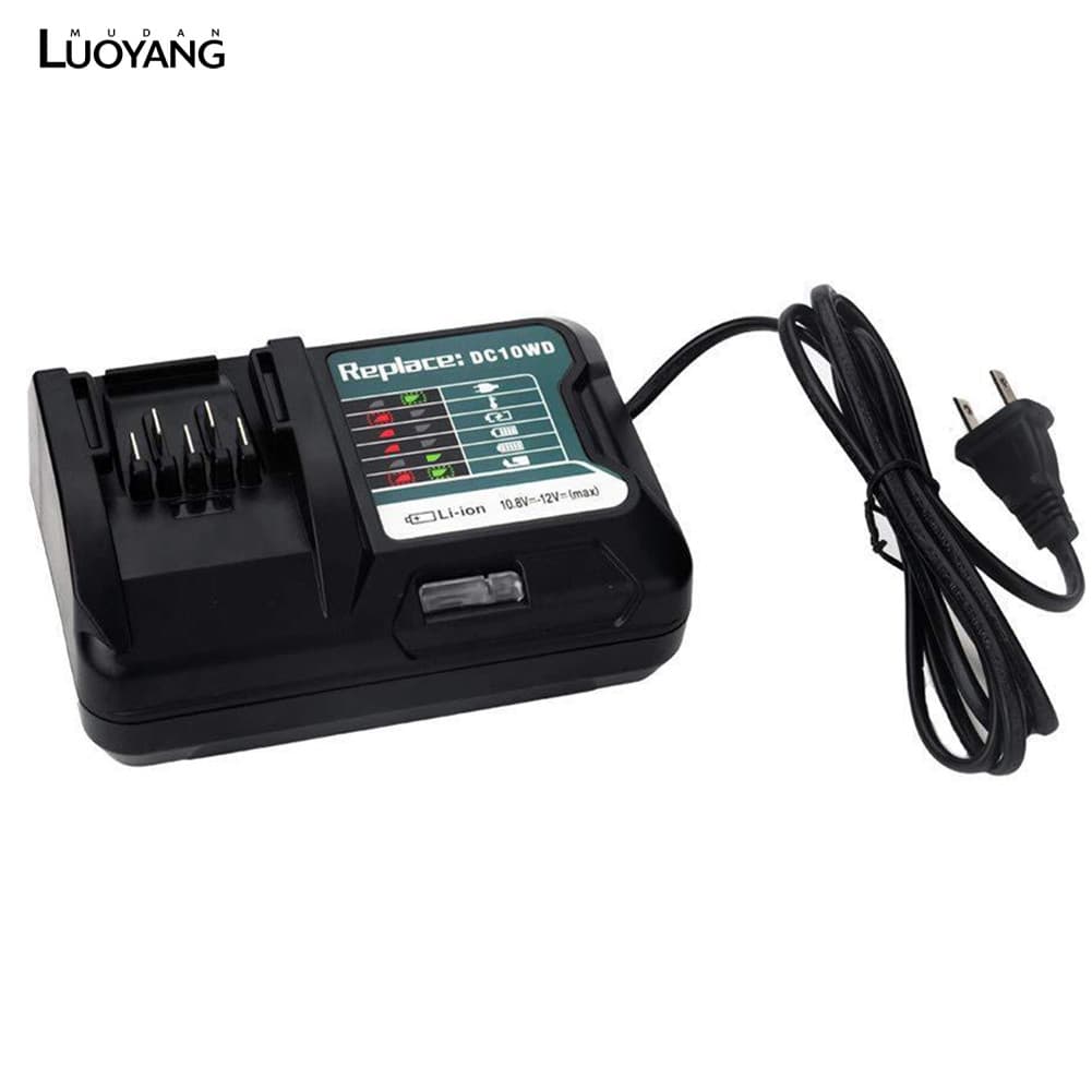 Carregador De Substituição Para Makitas 108V 12V DC10WD BL1016 BL1021B BL1041B FD05 Plugue Americano