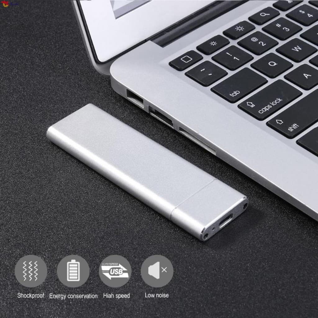 Gabinete SSD M . 2 NGFF USB3.1 Tipo-C-Estojo De Armazenamento Externo Portátil Para Backup De Dados