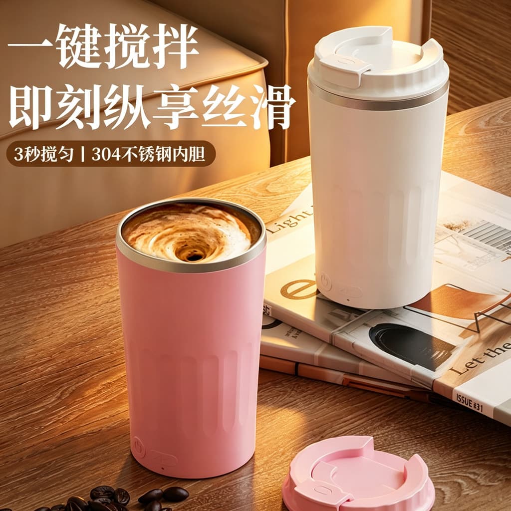 Copo liquidificador totalmente automático recarregável Base destacável copo liquidificador elétrico leite de soja Yaoyao