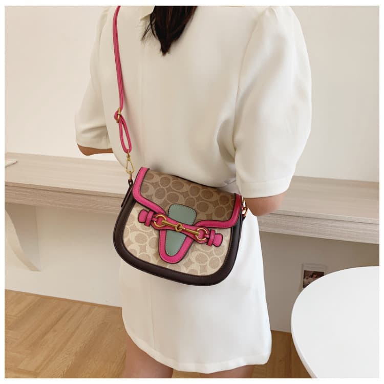 Bolsa Feminina 2025 Vintage, Bolsa Transversal, Bolsa de Ombro Larga, Bolsa de Ombro Único CHIE