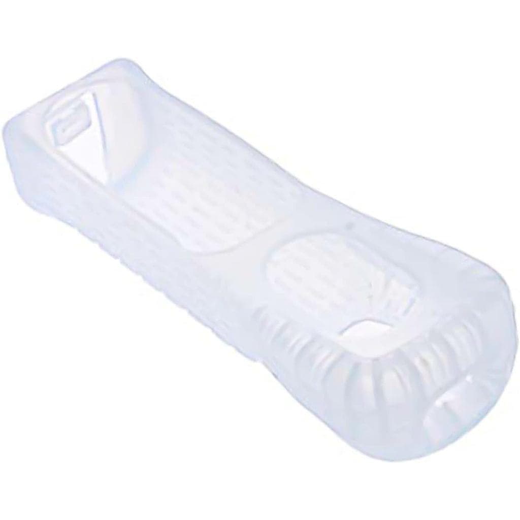 Capa de Silicone + Alça de Pulso para Controle Nintendo Wii – Branco