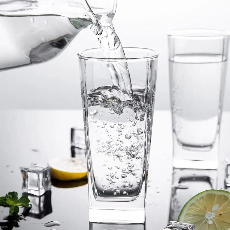 CJ.COPO TRANSPARENTE FRESH 320 ML 6PCS
