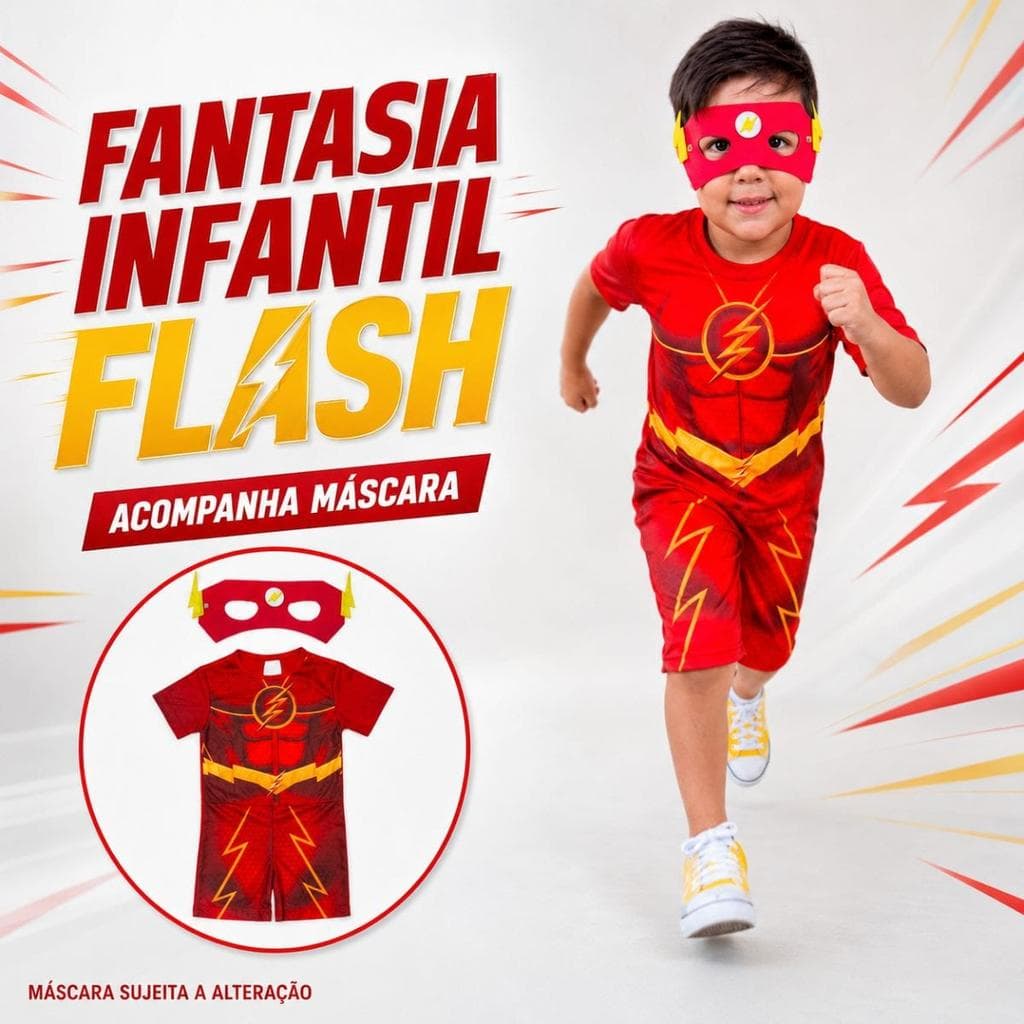 Fantasia Infantil FLASH - P