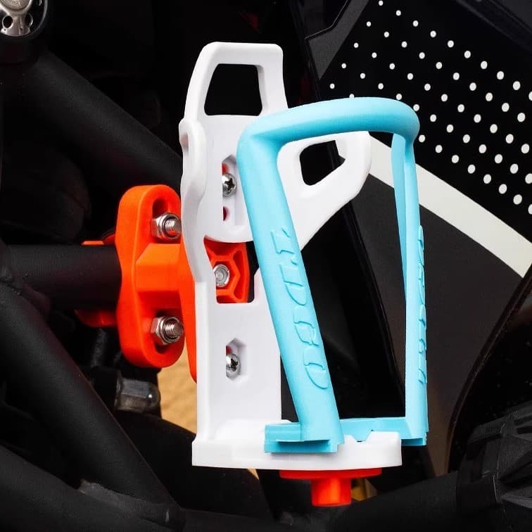 Barra de proteção para motocicleta, suporte para copo de água, veículo elétrico, Mountain Bike, amortecedor fixo, gaiola