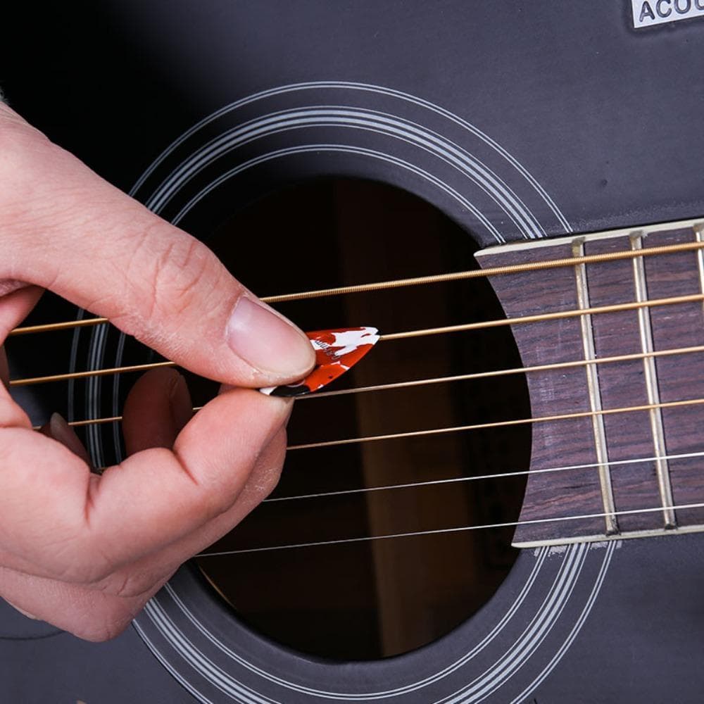 5 Peças Palheta De Guitarra Cor Mista , Palhetas De Celulóide De Aleatória De , Acessórios