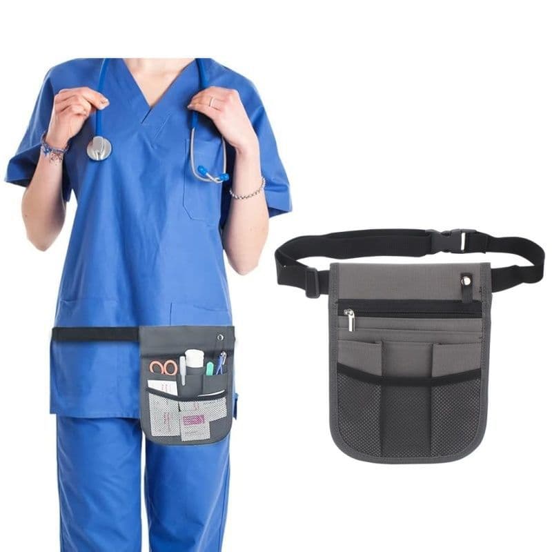 Multifuncional enfermeira trabalho cintura saco pessoal médico armazenamento ferramenta saco dedicado Oxford pano Diagon
