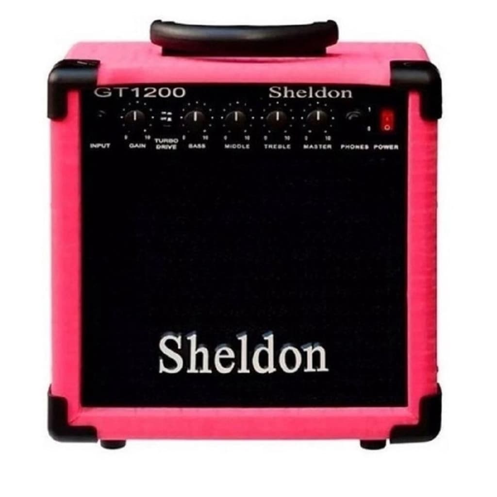 Amplificador para guitarra Sheldon GT1200 15W Rosa