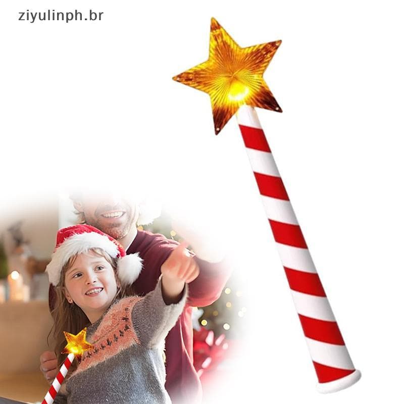 ziyulinph Varinha Mágica Luz De Natal , Presente De Decoração Para Casa , Árvore Presentes BR