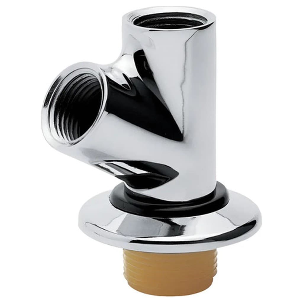 Junção Metálica Y Kimetais 2740 1/2x1/2 3/4 Cromado Bifurcação Hidráulica Latão Adaptador Torneira Ducha Filtro