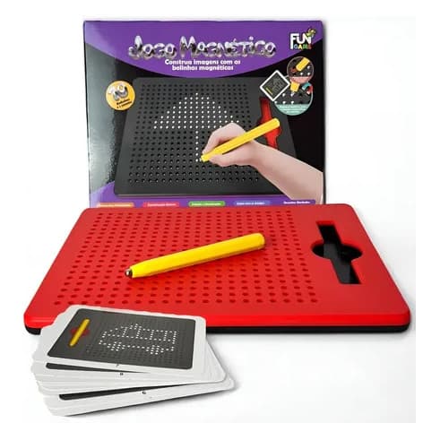 Jogo Magnético Para Desenhar e se Divertir