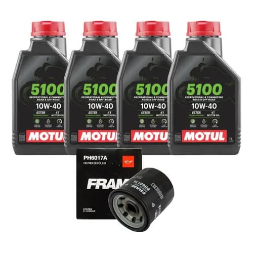 Kit Troca De Óleo Filtro Triumph Tiger 800 Xrx 2015 A 2020