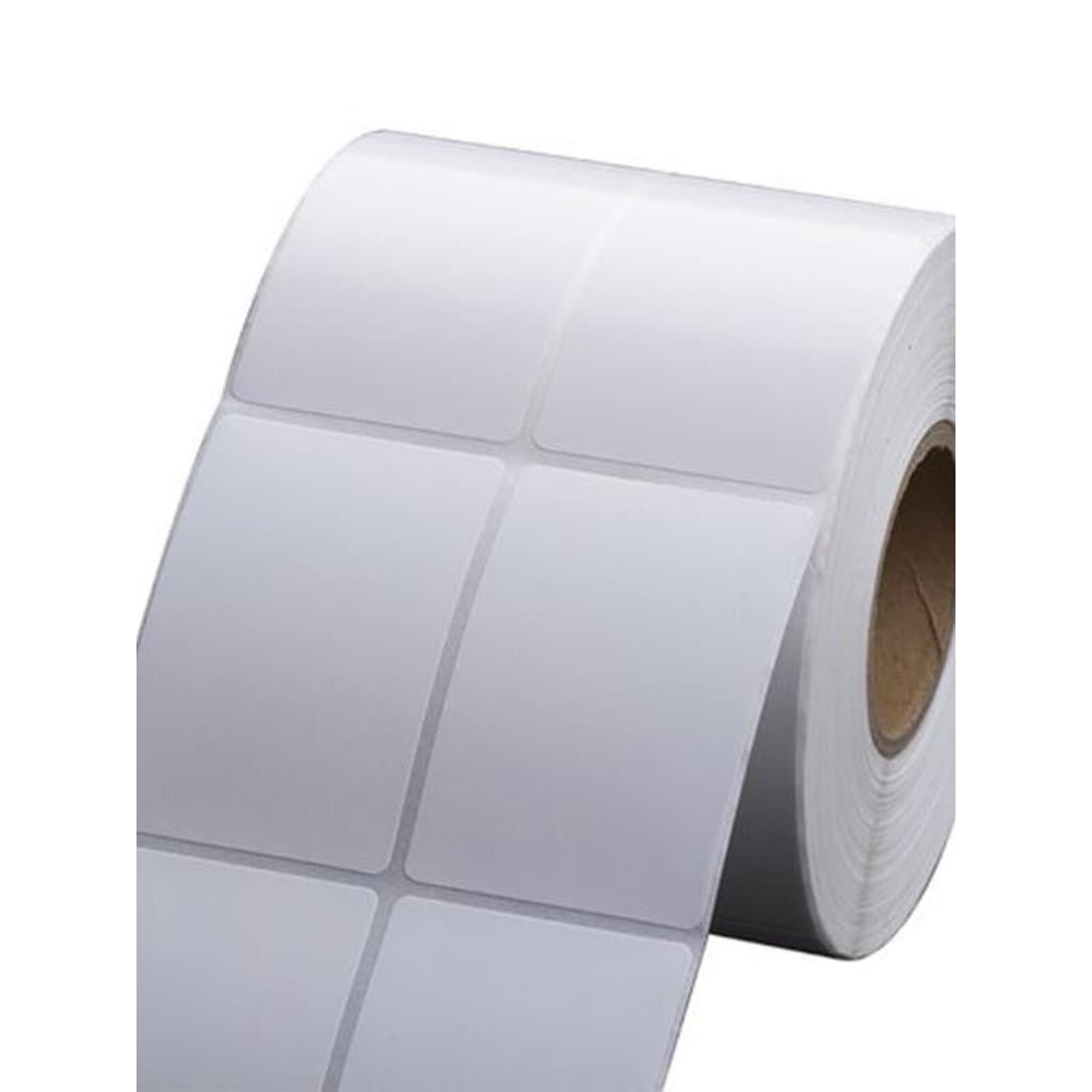 Venda Quente Papel adesivo revestido 40 43 45 70 75 80 85 90 95 etiqueta certificado qualificado GP1124T TSC244 CP2140 Z