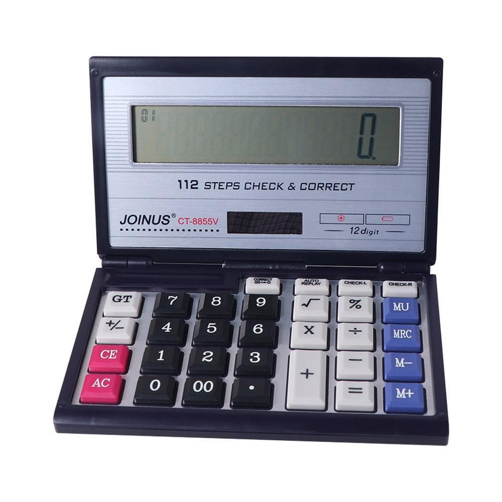 Calculadora Dobrável , Solar Portátil Multifuncional De Escritório Financeiro De Tela Grande