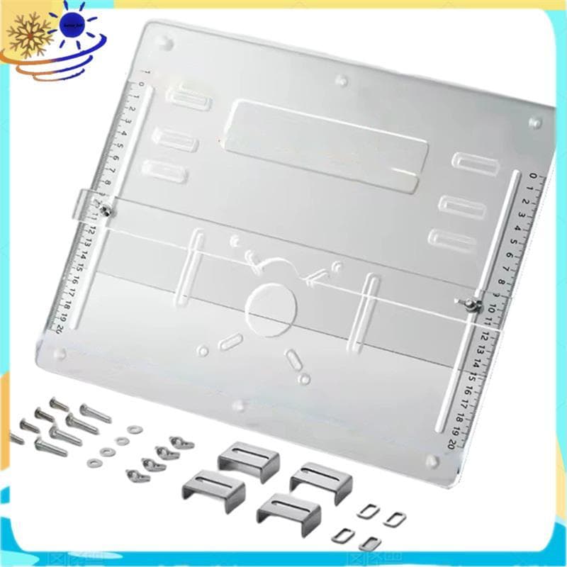 [Le's Shop] Placa De Base De Corte Acrílica Espessada De 8 Mm Mesa De Ferramentas Pequena Máquinas De Suporte Ajustável