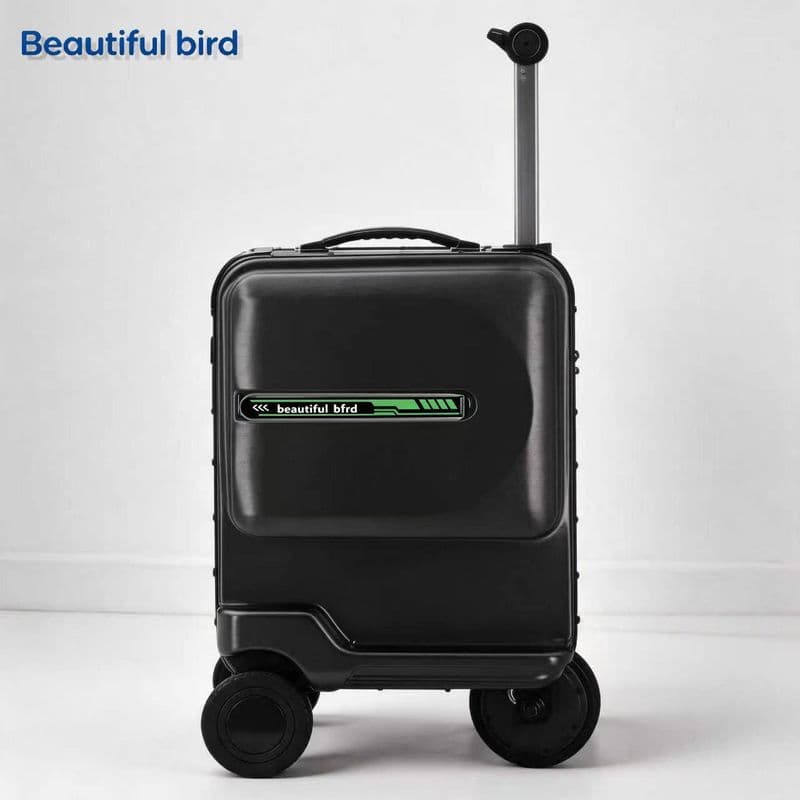 Novo estilo mala inteligente 67cm mala essencial para pai-filho férias viagem embarque mala elétrica escola